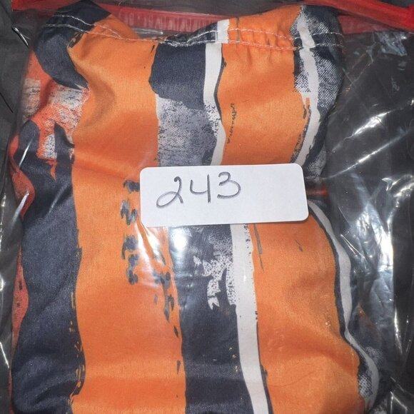 Joe Boxer Orange Black Swim Trunks Board Shorts Seas 3912 Mens Size XL Lined - Picture 9 of 9